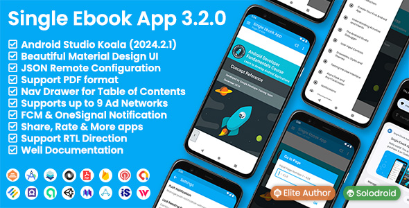 Single Ebook App