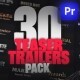 3D Text Titles Teaser Trailer Pack for Premiere Pro: Epic, Action, Cinematic, Coming Soon & More - VideoHive Item for Sale