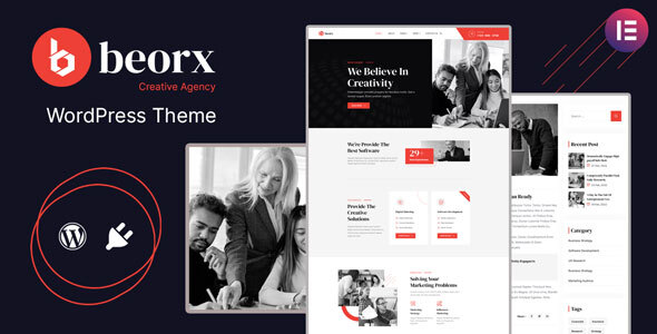 Beorx - Creative Agency WordPress Theme