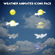 Weather Animated Icons Pack - VideoHive Item for Sale