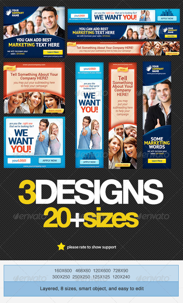 Modern Banners Ad Templates From Graphicriver