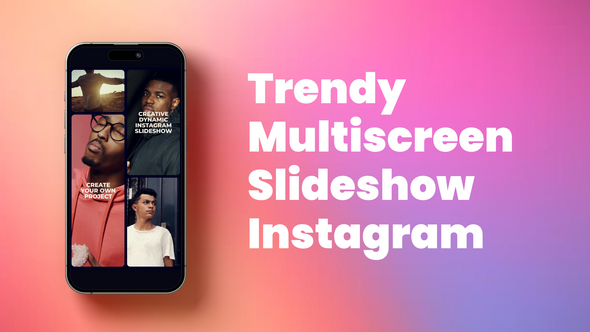 Multiscreen Instagram Slideshow