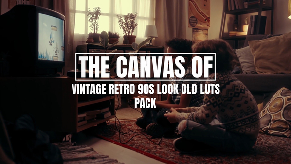 Vintage Retro 90s Color Luts Pack