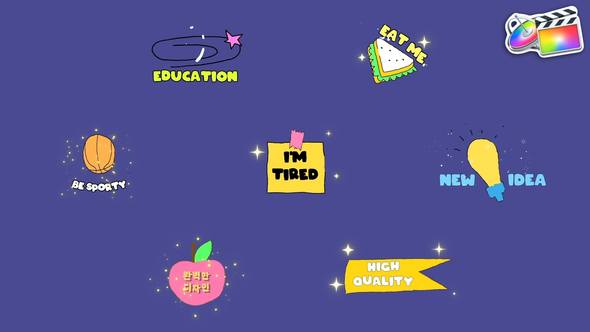 School Titles for FCPX alt