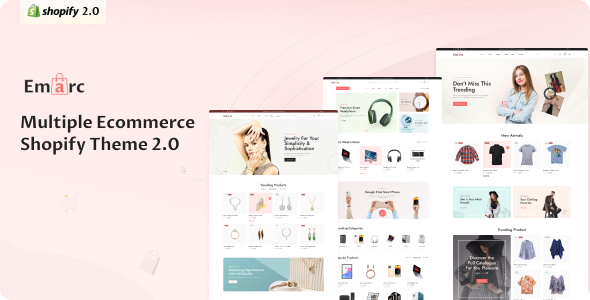 Emarc – Multipurpose E-Commerce Shopify Theme – 0 Sold!