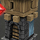 Low Poly RTS Human Guard Tower - 3DOcean Item for Sale