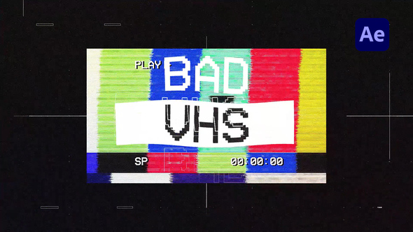 Glitch Bad TV Intro alt