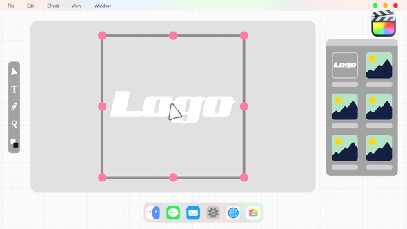 Motion Designer Logo Intro - FCPX alt