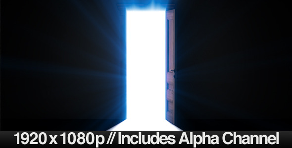 Doorway Opening for Opportunity + ALPHA Channel