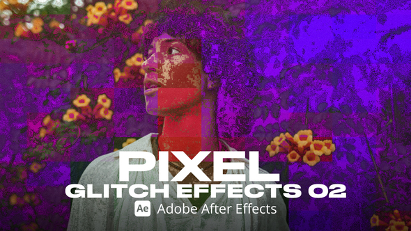 Pixel Glitch Effect 02 Ae alt