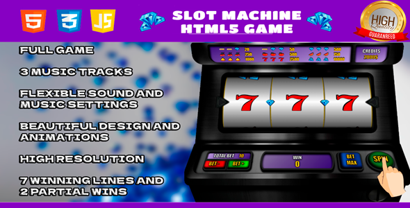 Slot Machine - HTML5 Casino Game