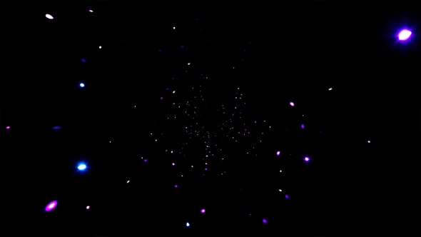 Space Neon Spark Particles alt