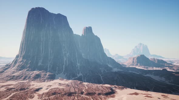 Red Rock Canyon Mountain Landscape