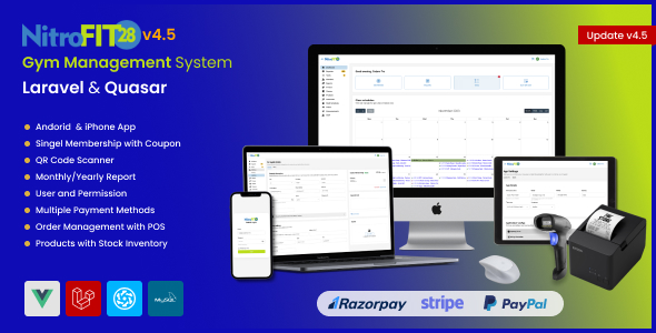 NitroFIT28 | Fitness & Gym Management System