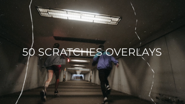 50 Scratches Overlay