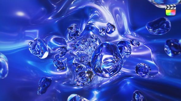 Holographic Logo Intro - FCPX alt