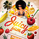 Juicy Jam Flyer Template - GraphicRiver Item for Sale