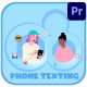 Phone Texting Explainer for Premiere Pro - VideoHive Item for Sale