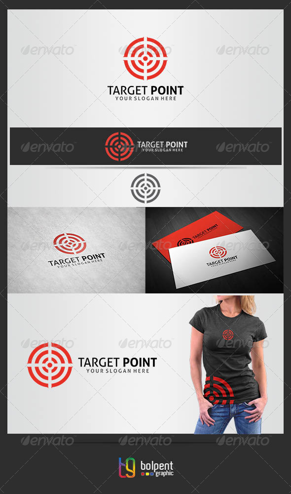 Traget Point Logo Template