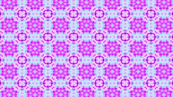 seamless pattern.Moving kaleidoscope background.