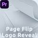 Page Flip Logo Reveal - VideoHive Item for Sale