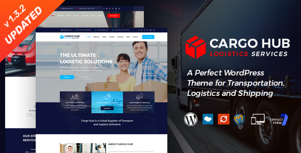 Cargo HUB – Transportation and Logistics WordPress Theme