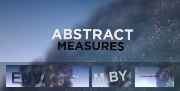 Abstract Measures 