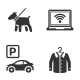 Hotel Services and Facilities Icons - Set 1 - GraphicRiver Item for Sale