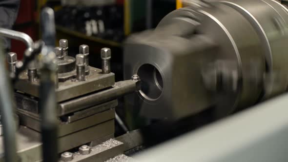 Processing of Cast Iron Parts on a Lathe.