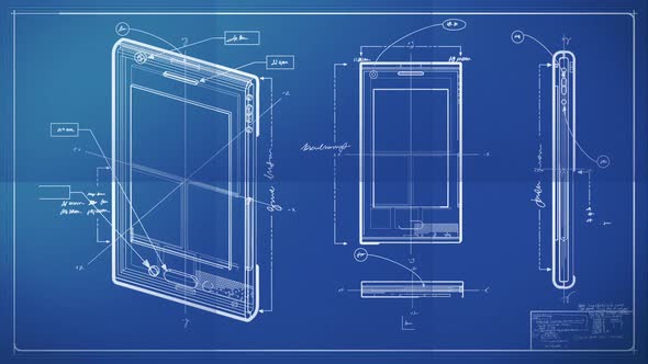 Smartphone Blueprint Animation alt