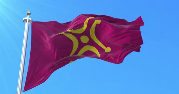 Cantabrian Labarum Flag, Spain