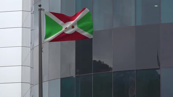 Burundi Flag  Background 2K