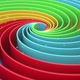 MultiColor Circles Hypnotic Loop - VideoHive Item for Sale