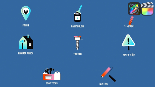 Repair Icons And Titles for FCPX alt