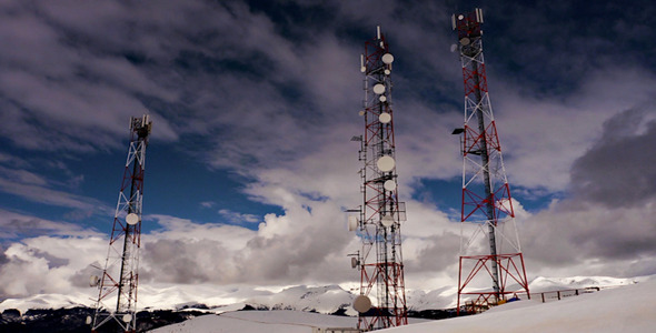 Broadcast Towers Time Lapse