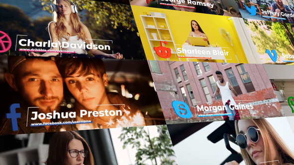 Lower Thirds Social Media alt