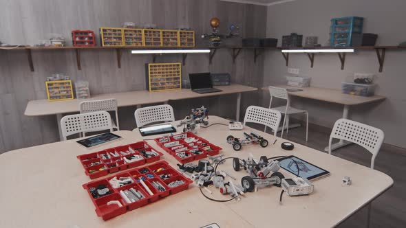 Robotics Classroom Interior