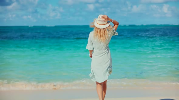 Beachfront Sunbathing Sunshade Tropical Island Mood. Luxurious Atlantic Resort Inspiration.
