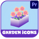 Garden Icons And Titles for Premiere Pro - VideoHive Item for Sale