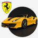 Ferrari 488 Pista Spider - 3DOcean Item for Sale