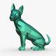 jack russell terrier low poly - 3DOcean Item for Sale