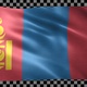 Mongolia waving flag looped - VideoHive Item for Sale