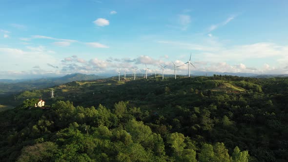 Wind Mill Farm. Philippines, Luzon