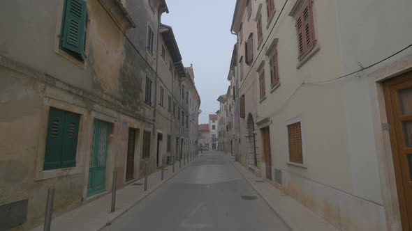 Street with buildings