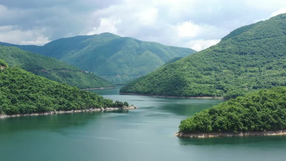 River in Beautiful Wild Nature