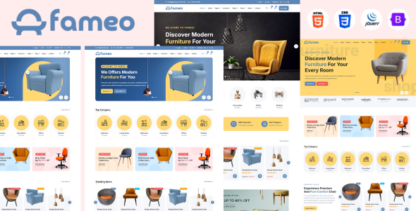 Fameo - Furniture Store HTML5 Template