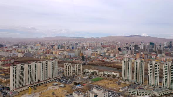 Buildings Video Footage - Aerial View Of A Cityscape