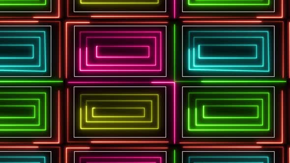 neon line background animation.