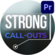 Strong Call-Outs MOGRT - VideoHive Item for Sale