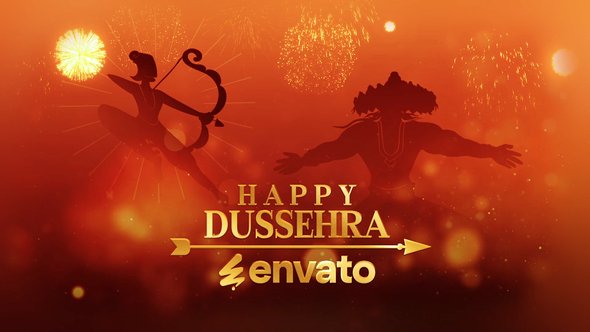 Happy Dussehra Opener | After Effect Template